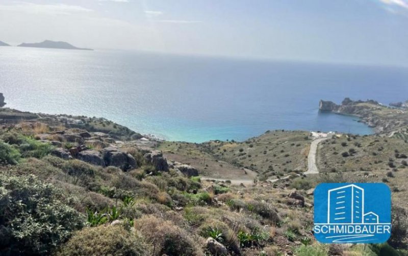 Agios Pavlos Kreta, Ag. Pavlos: Grundstück mit Blick auf das Libysche Meer Grundstück kaufen